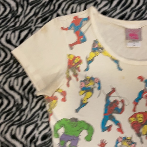 Mighty Fine Presents Marvel Comics. Size medium. Awesome Super Heroes shirt. - Picture 4 of 11